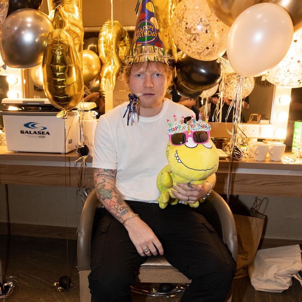 Ed Sheeran an seinem Geburtstag 2024