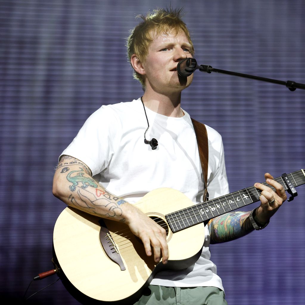 Ed Sheeran beim Coachella-Festival 2025