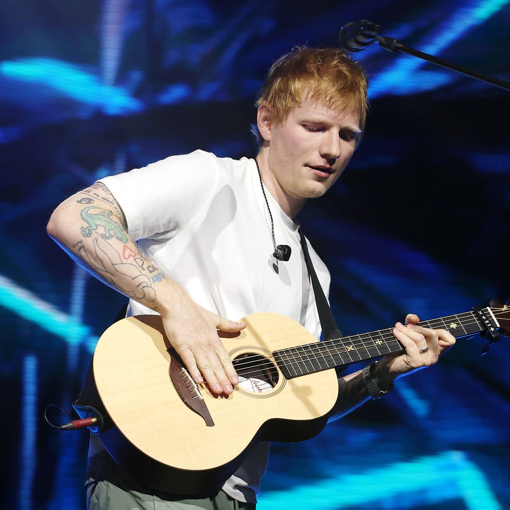 Ed Sheeran beim Coachella-Festival 2025