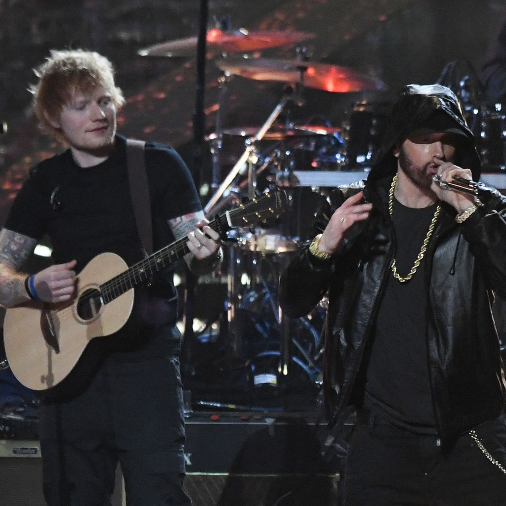 Ed Sheeran und Eminem, November 2022