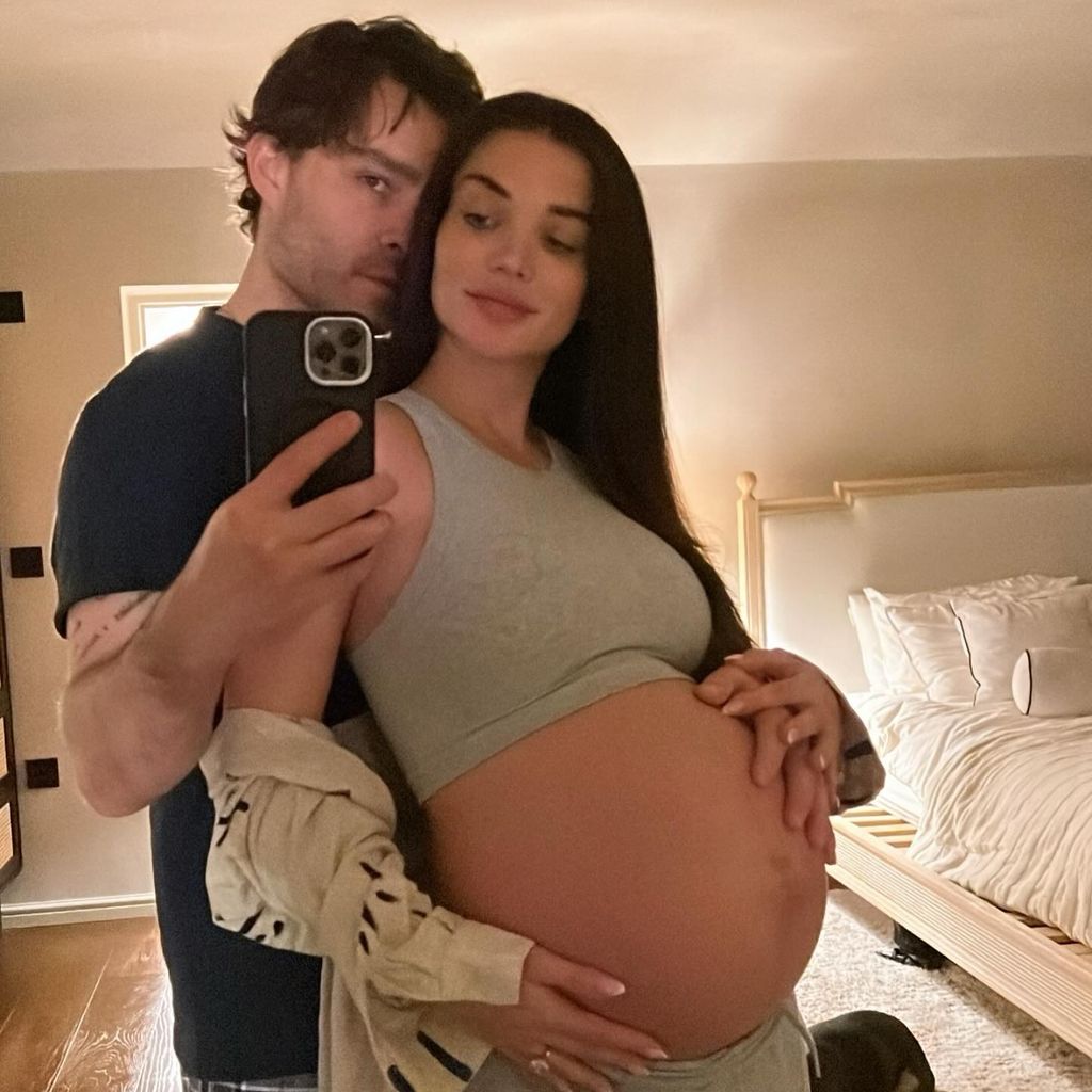 Ed Westwick und die schwangere Amy Jackson, Februar 2025