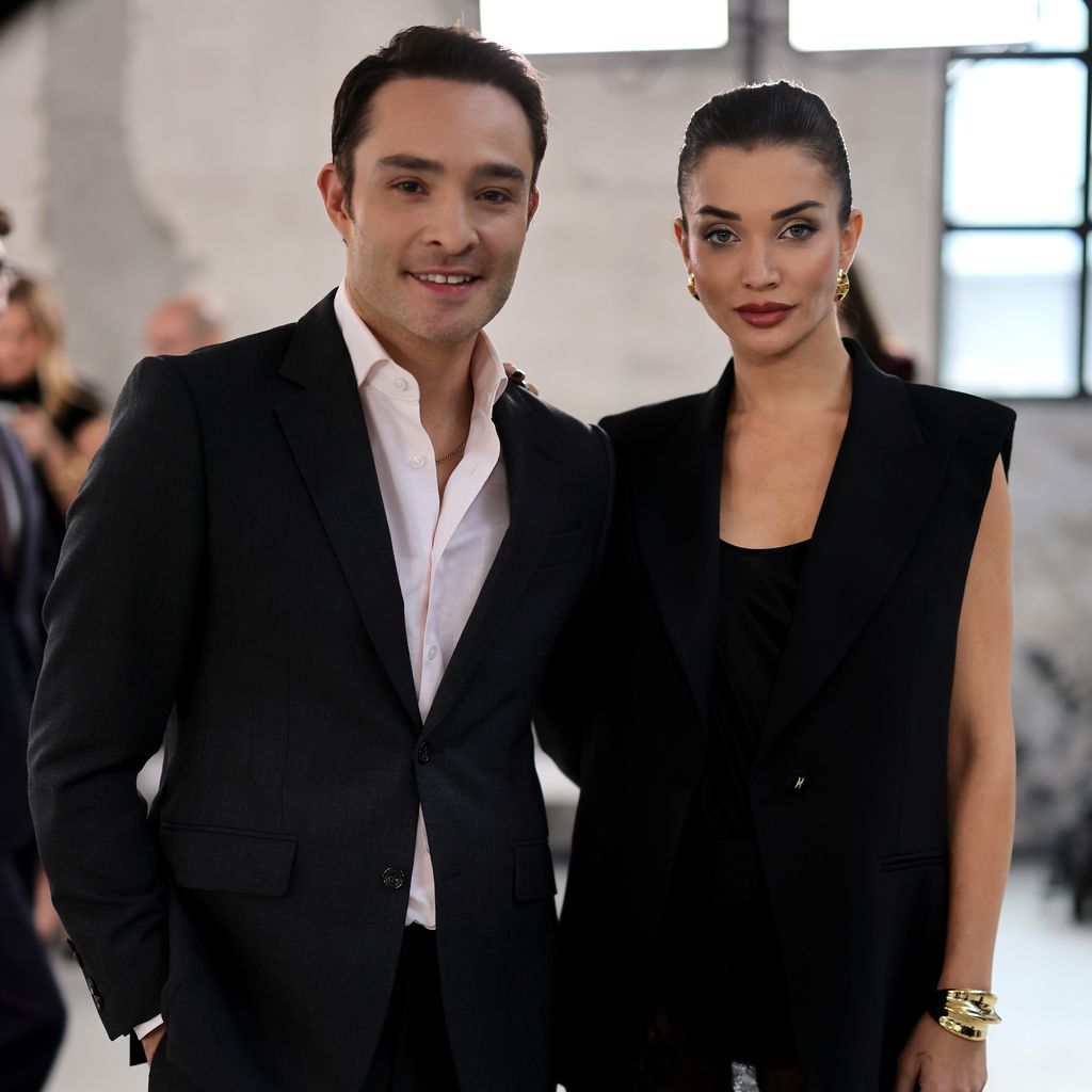 Ed Westwick und Amy Jackson, Schauspieler-Paar