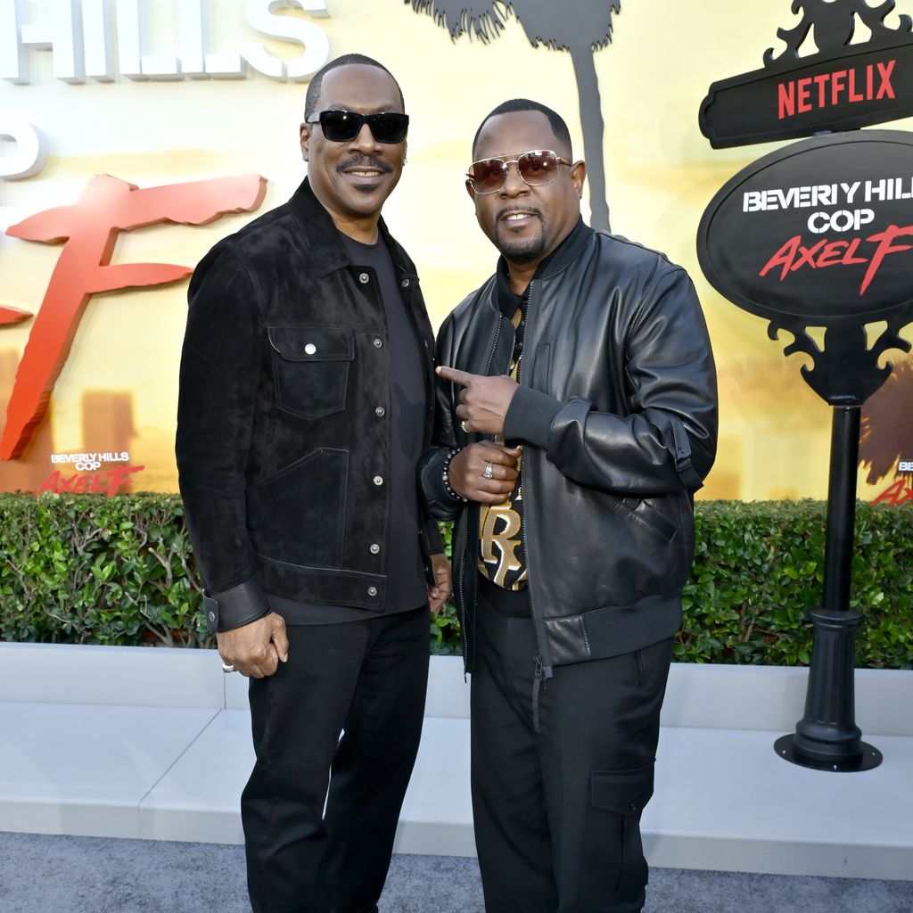 Eddie Murphy und Martin Lawrence, bei der "Beverly Hills Cop: Axel F"-Premiere