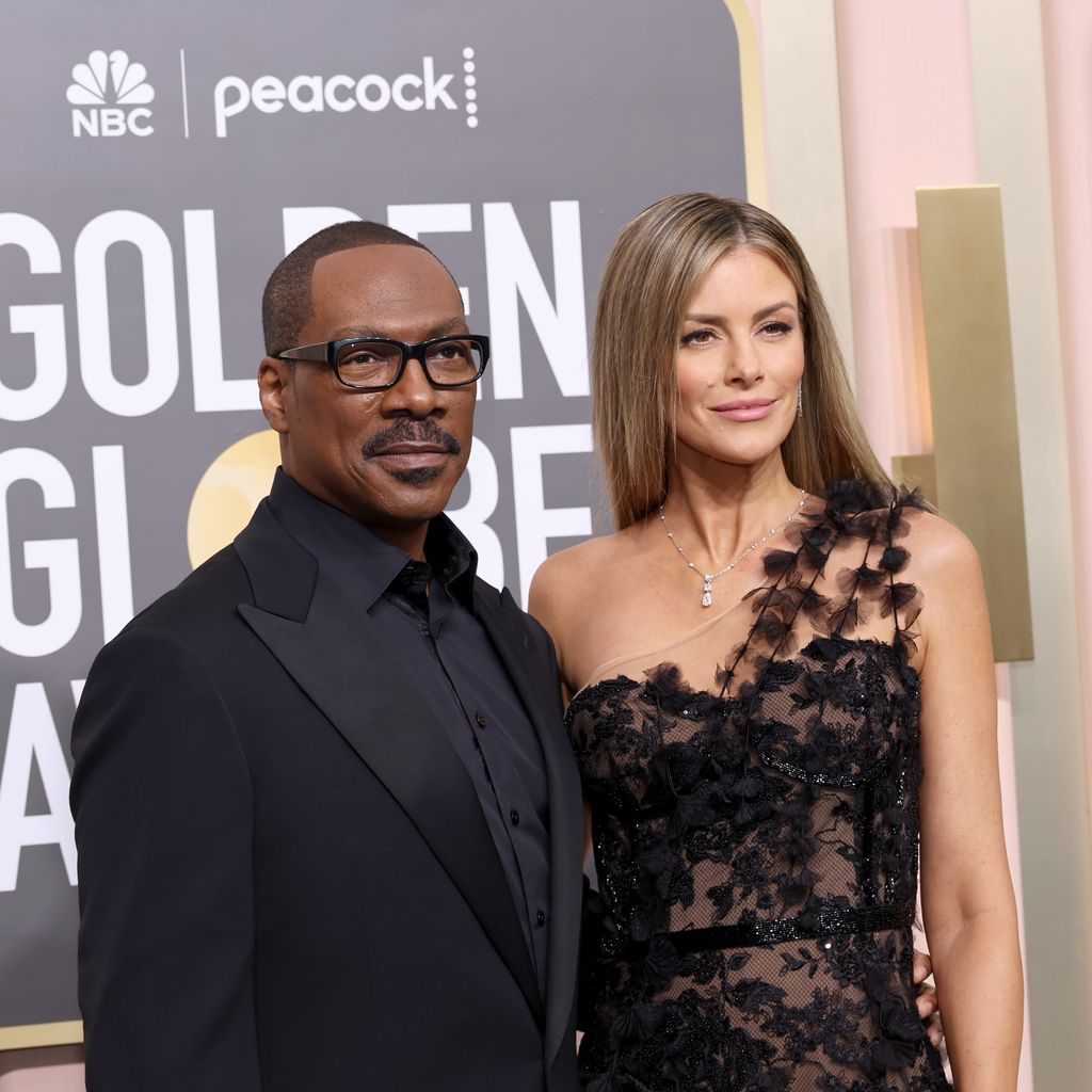 Eddie Murphy und Paige Butcher im Januar 2023