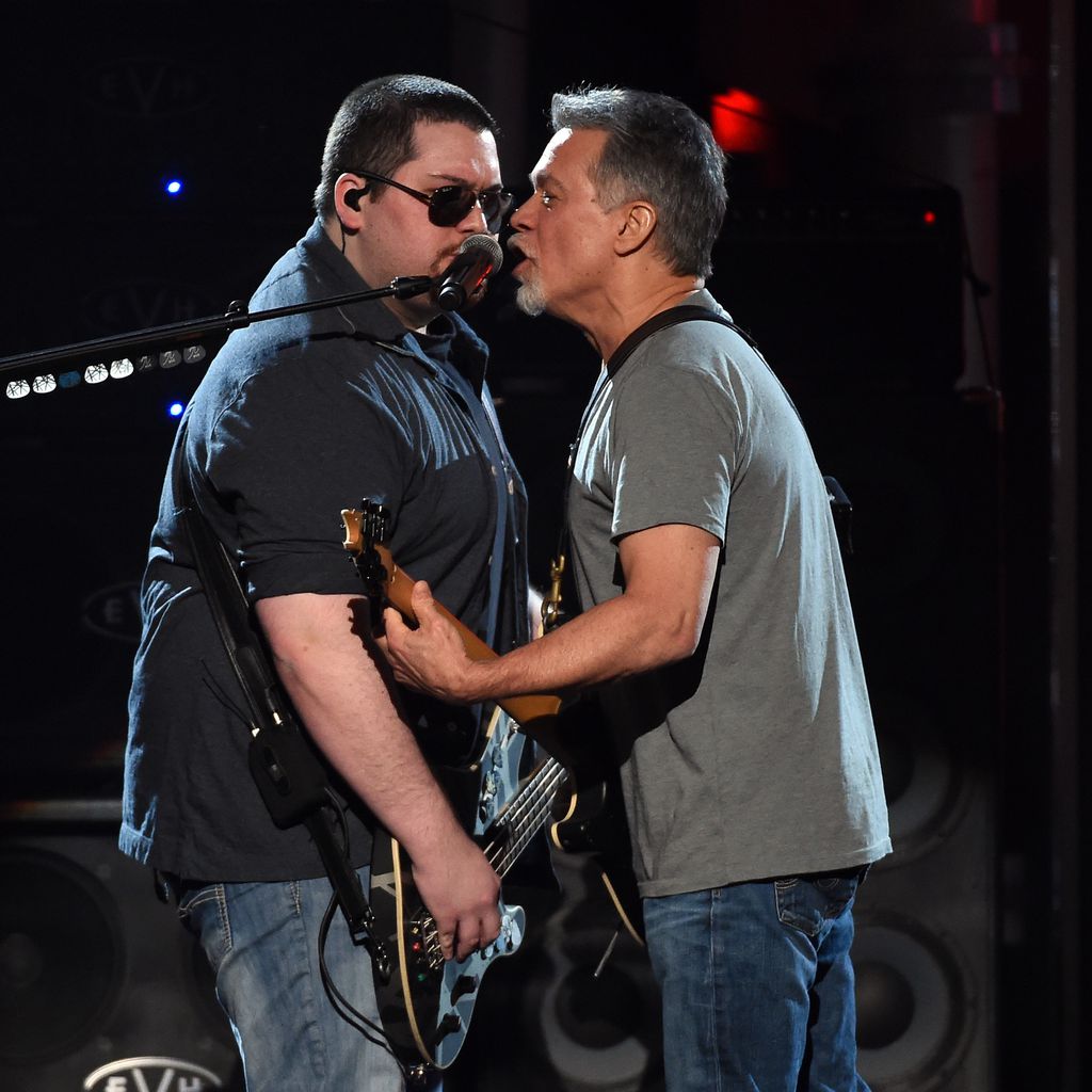 Eddie Van Halen und Wolfgang Van Halen, Rockmusiker