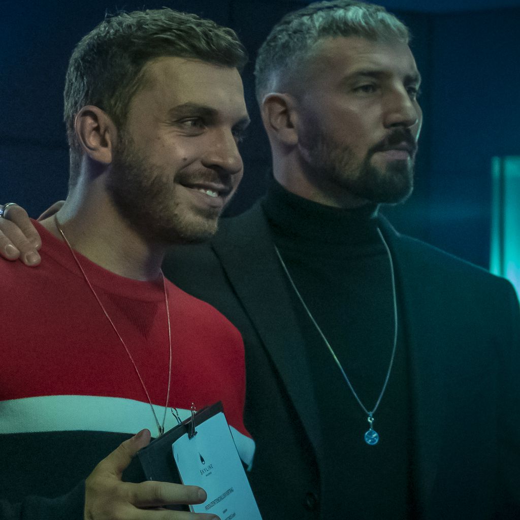 Edin Hasanović und Murathan Muslu in einer Szene aus "Skylines"