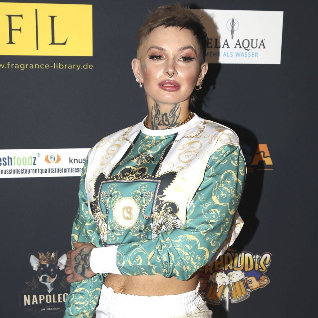 Edith Stehfest bei der Dr.Sindsen Fashion Show Ikone im Hofbräu Wirtshaus Berlin