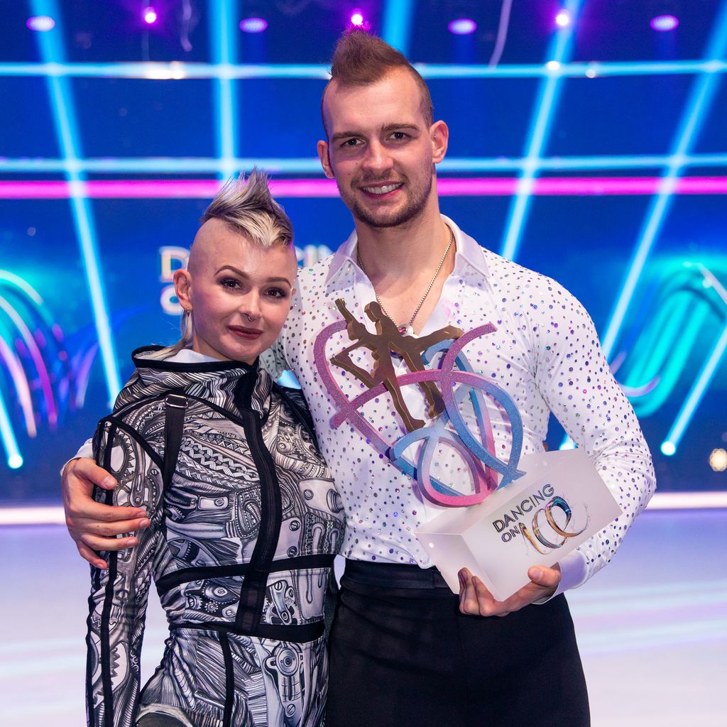 Edith und Eric Stehfest bei "Dancing on Ice"