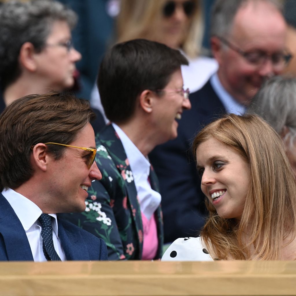 Edoardo Mapelli Mozzi und Prinzessin Beatrice im Jahr 2021