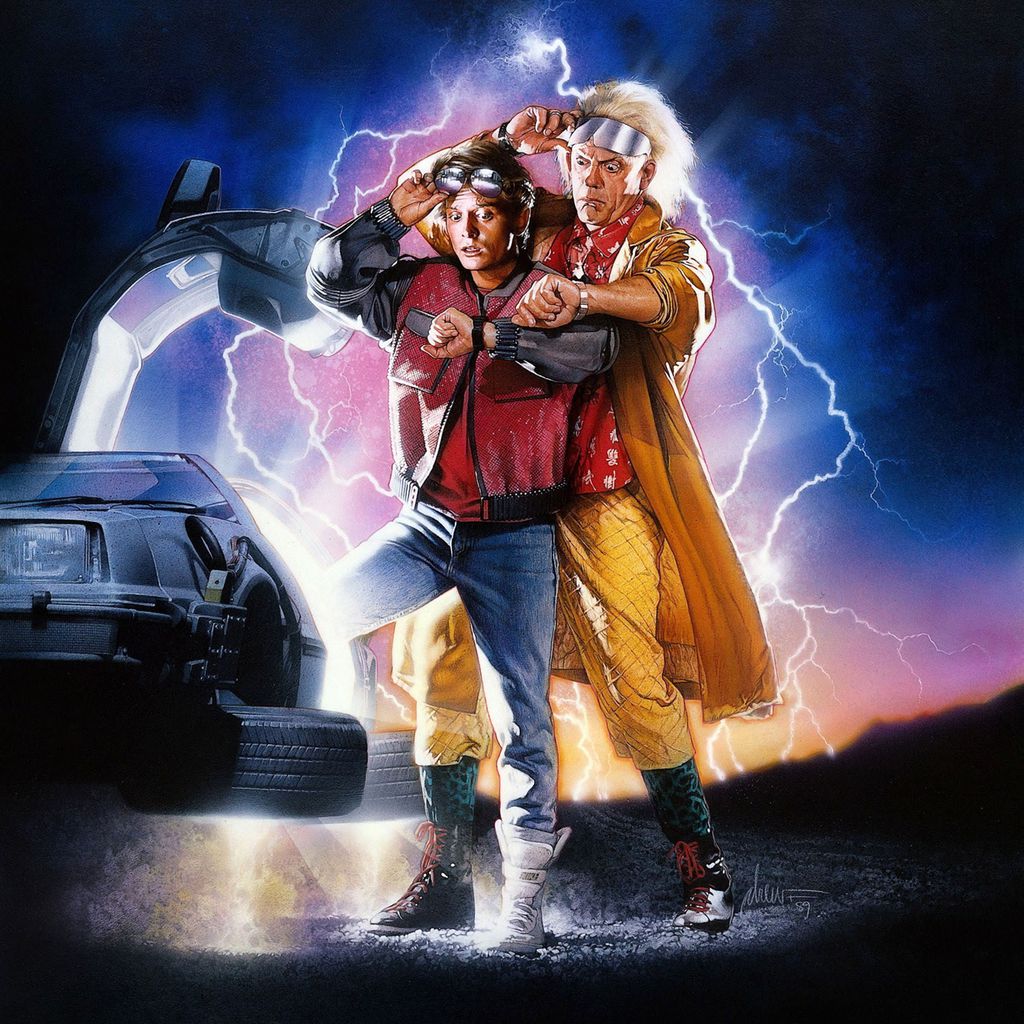 "Zurück in die Zukunft"-Filmplakat von 1989