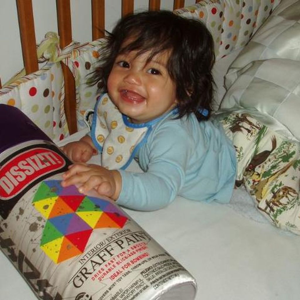 Ein Kinderfoto von Leandro De Niro Rodriguez