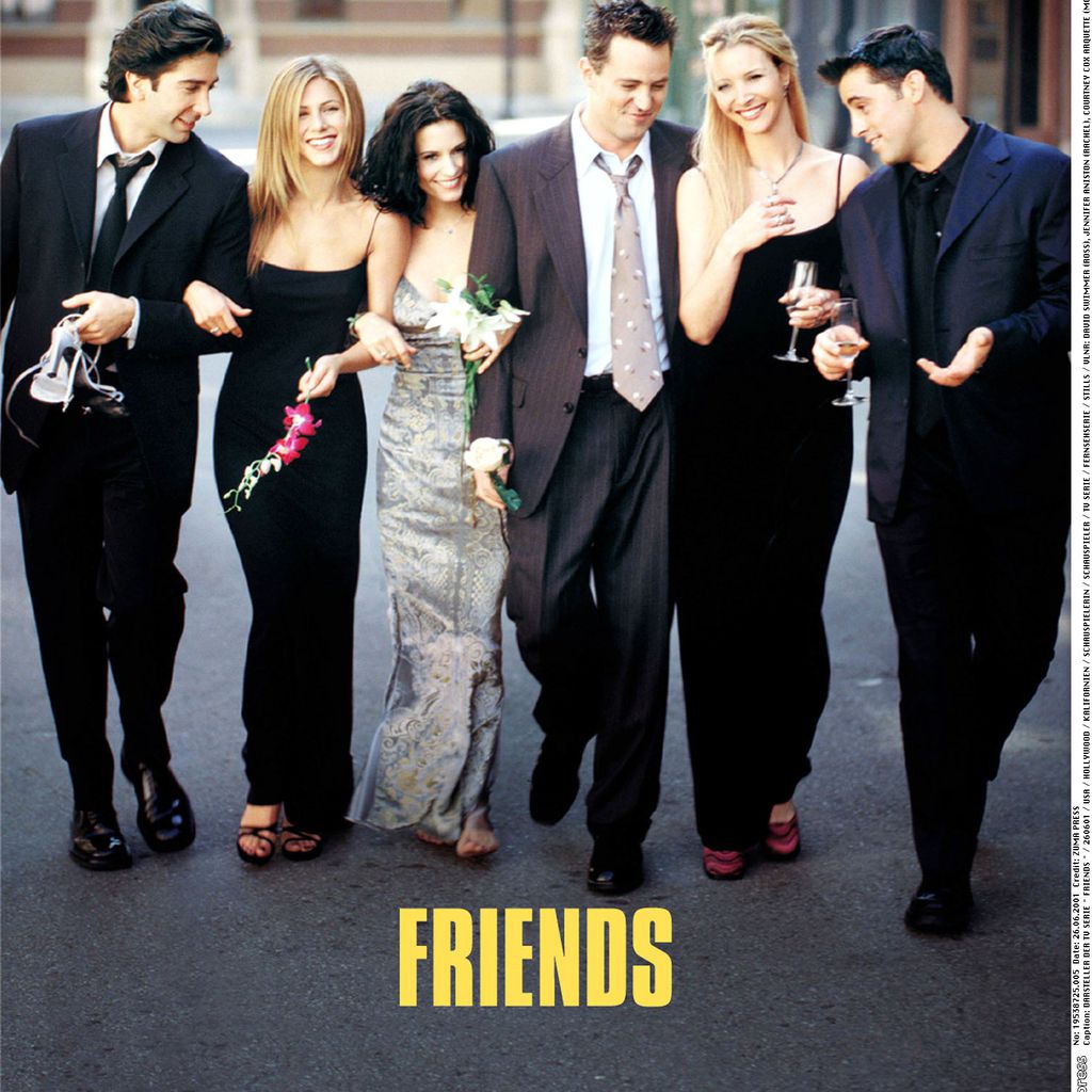 Ein Plakat von "Friends"