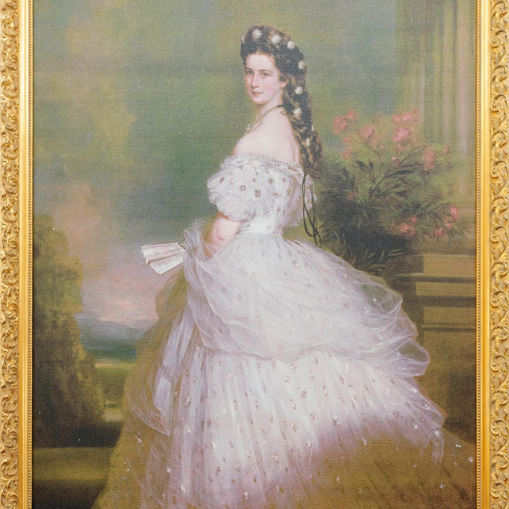 Ein Porträtbild von Kaiserin Elisabeth "Sissi" von Österreich-Ungarn