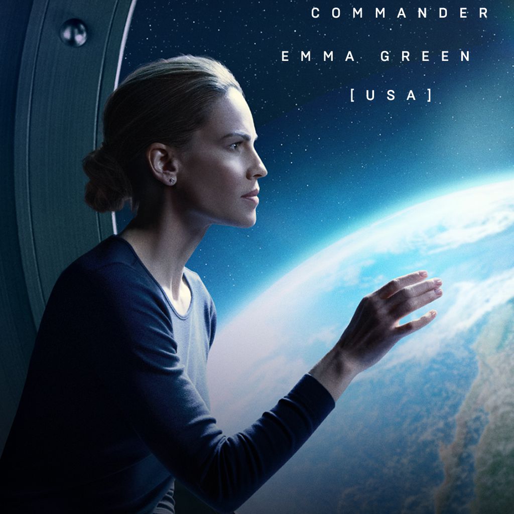 Ein Poster der Netflix-Serie "Away"