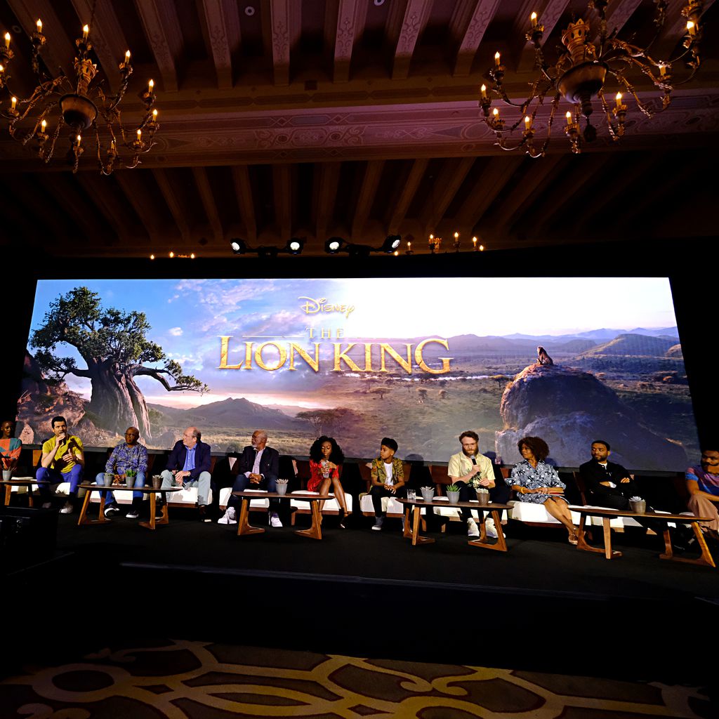 Ein Teil der Synchronsprecher von "Der König der Löwen"