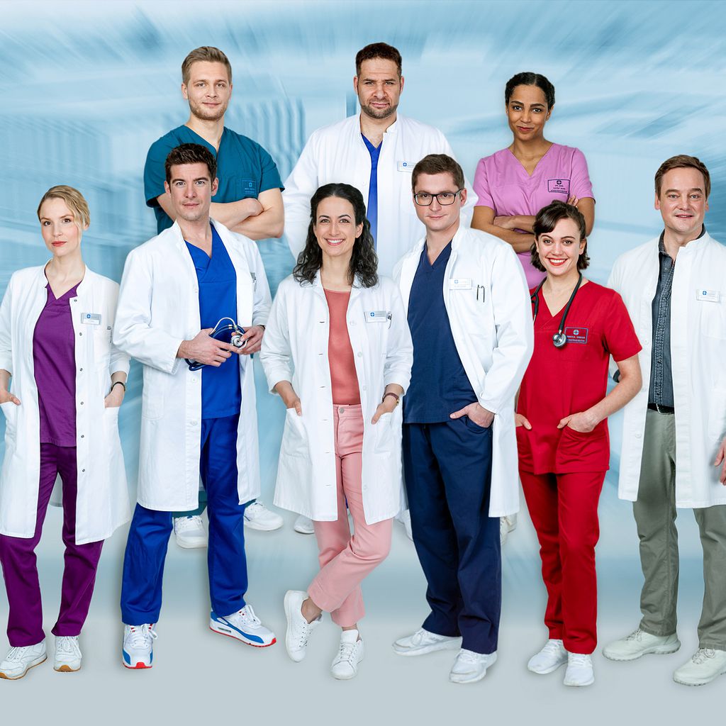 Ein Teil der "In aller Freundschaft"-Darsteller