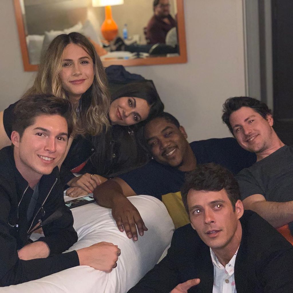 Ein Teil des "Zoey 101"-Casts im Juli 2019