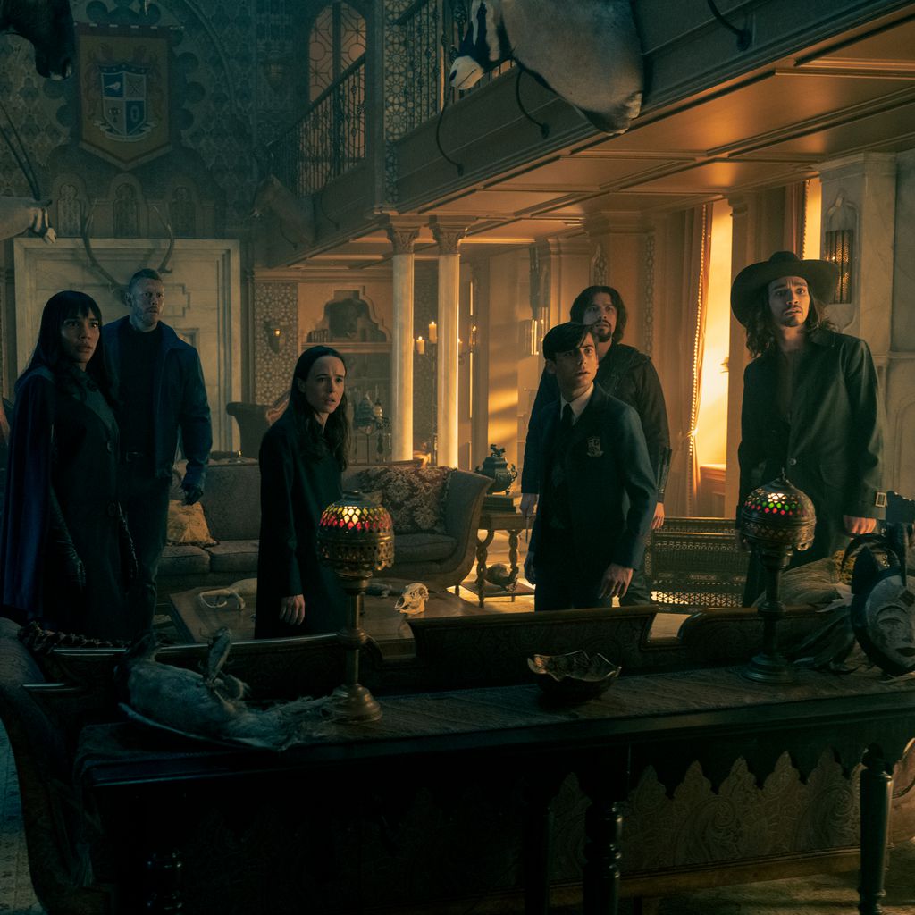 Eine Szene aus der zweiten Staffel der "Umbrella Academy"
