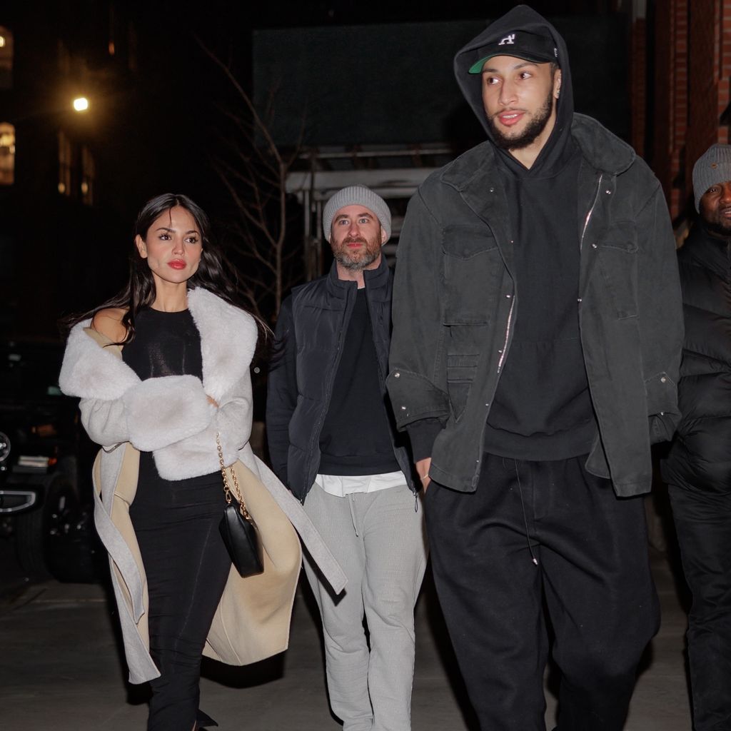 Eiza González und Ben Simmons in New York, Februar 2023