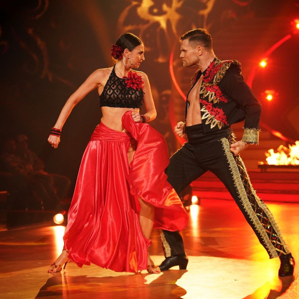 Ekaterina Leonova mit Mimi Kraus bei "Let's Dance" 2023