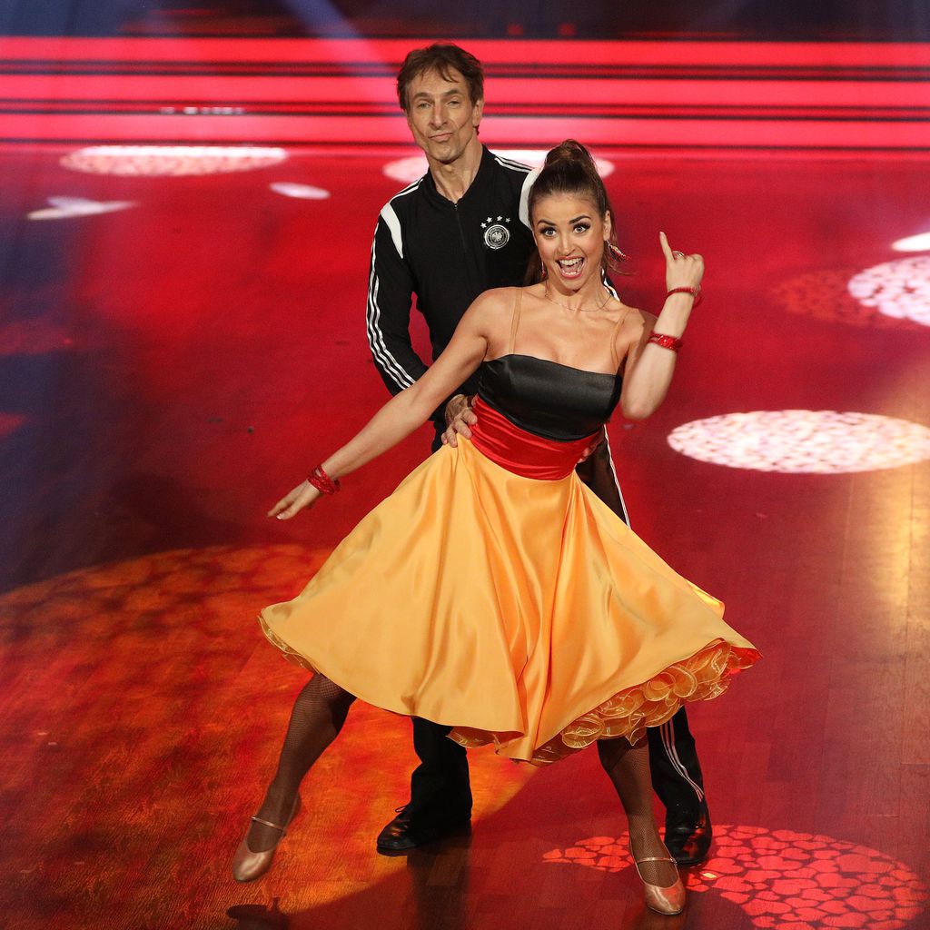 Ekaterina Leonova und Ingolf Lück beim "Let's Dance"-Finale 2018 in Köln-Ossendorf