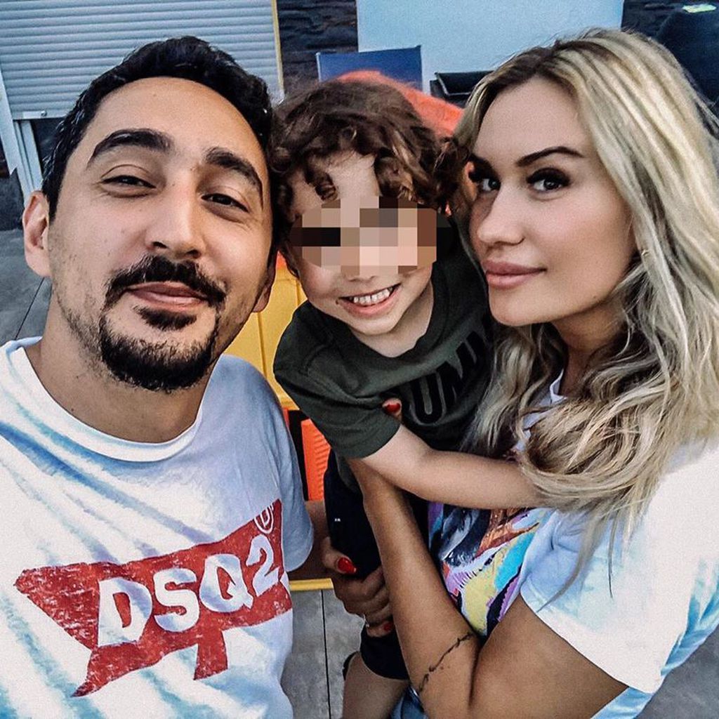 Eko Fresh, Sarah Bora mit ihrem Sohn