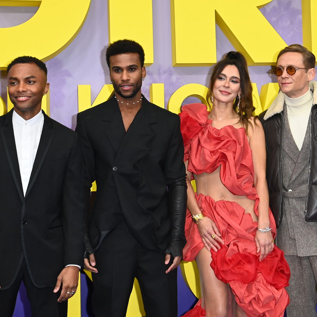 Elan Ben Ali, Tijan Njie, Bella Dayne und Matthias Schweighöfer bei "Girl You Know It's True"-Premie