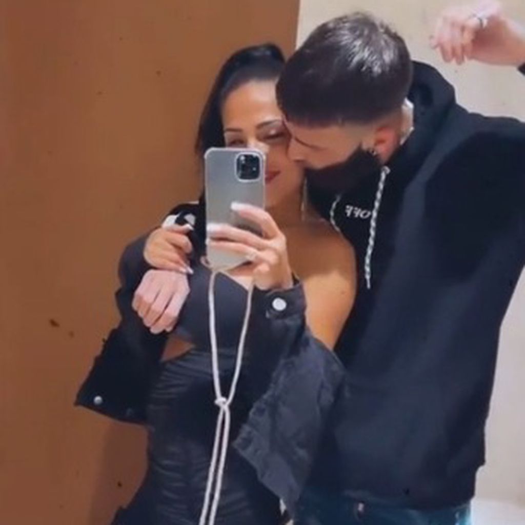 Elena Miras und Leandro Teixeira in Dubai, März 2021