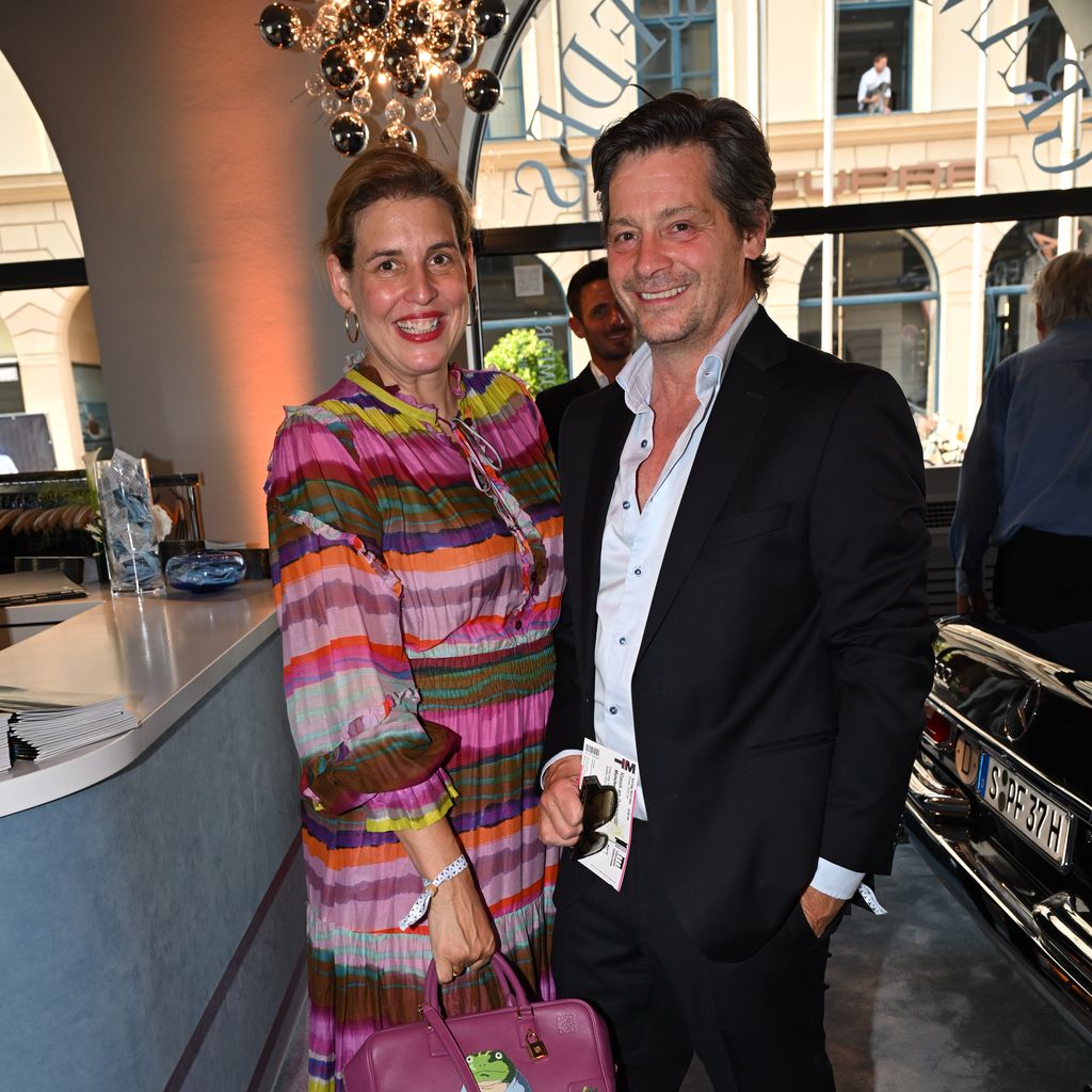 Elena Uhlig und Fritz Karl im Juli 2023 in München