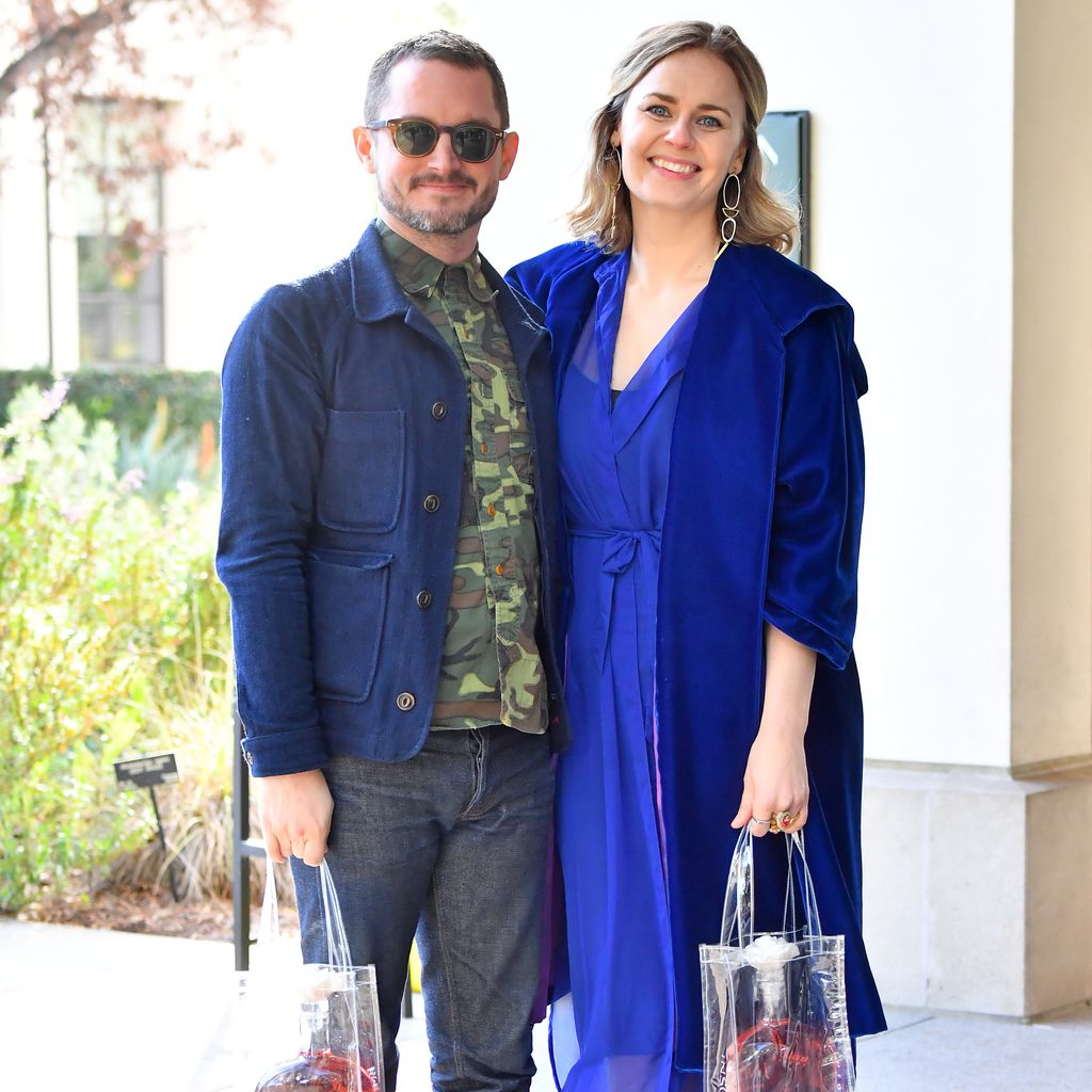 Elijah Wood und Mette-Marie Kongsved im Februar 2019