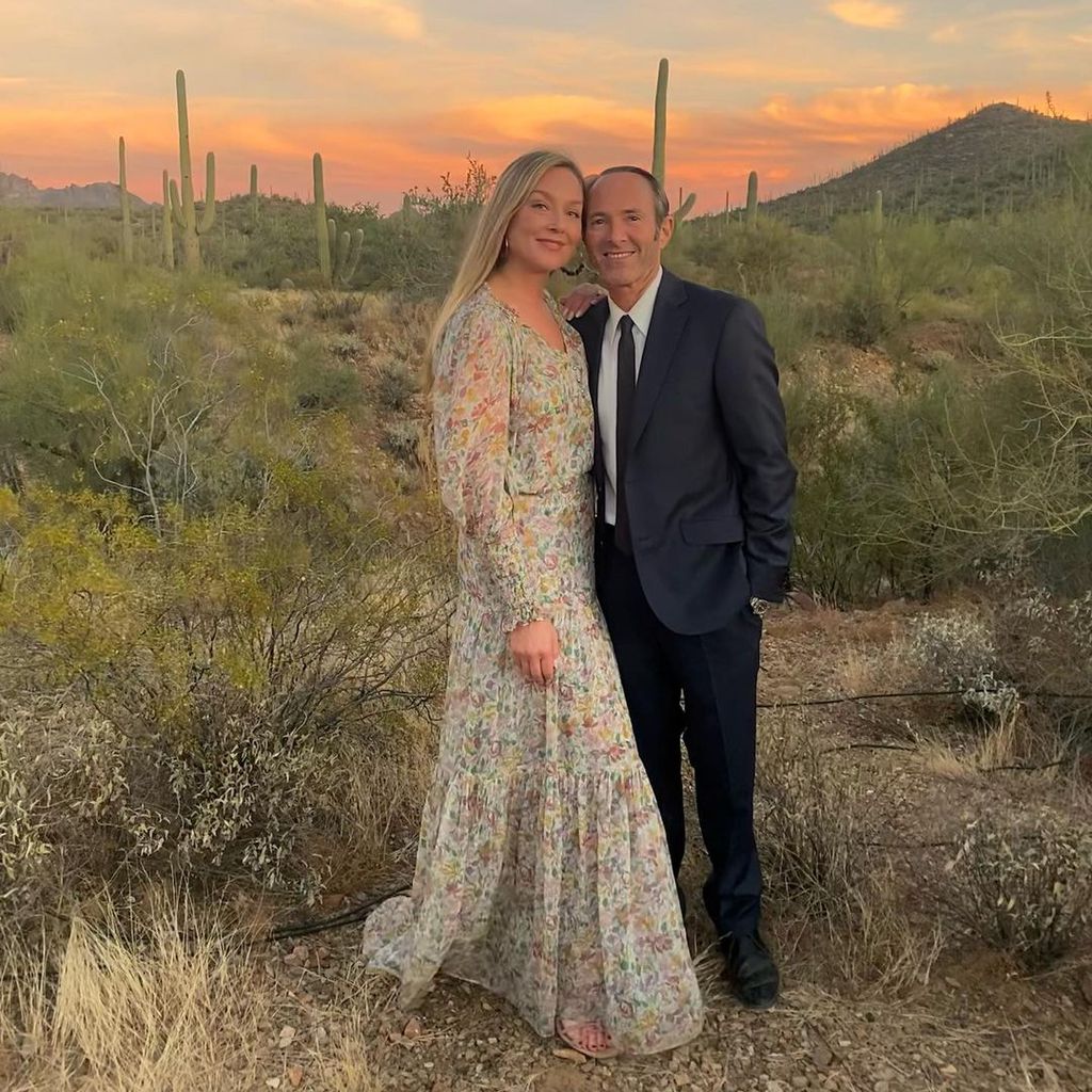 Elisabeth Röhm mit ihrem Partner Peter