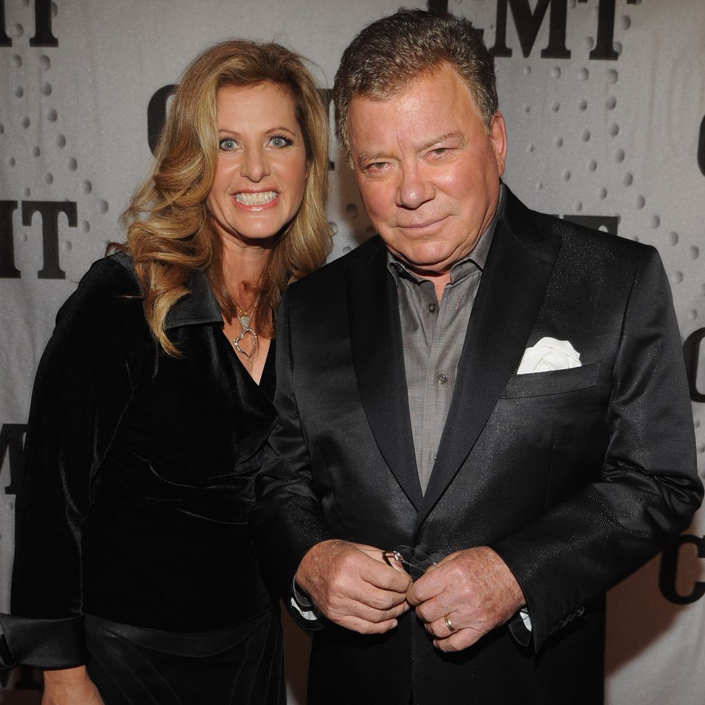 Elizabeth Martin und William Shatner im November 2011
