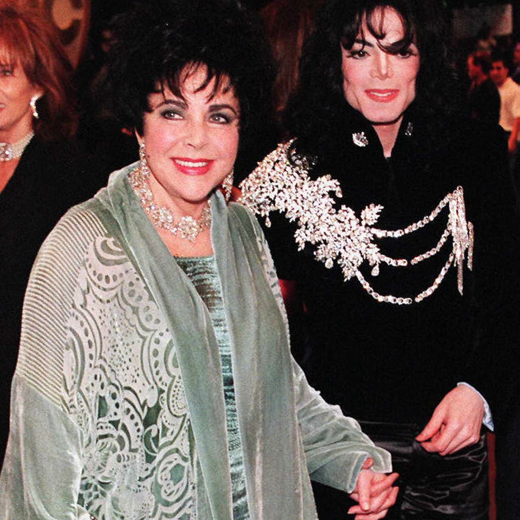 Elizabeth Taylor und Michael Jackson 1997