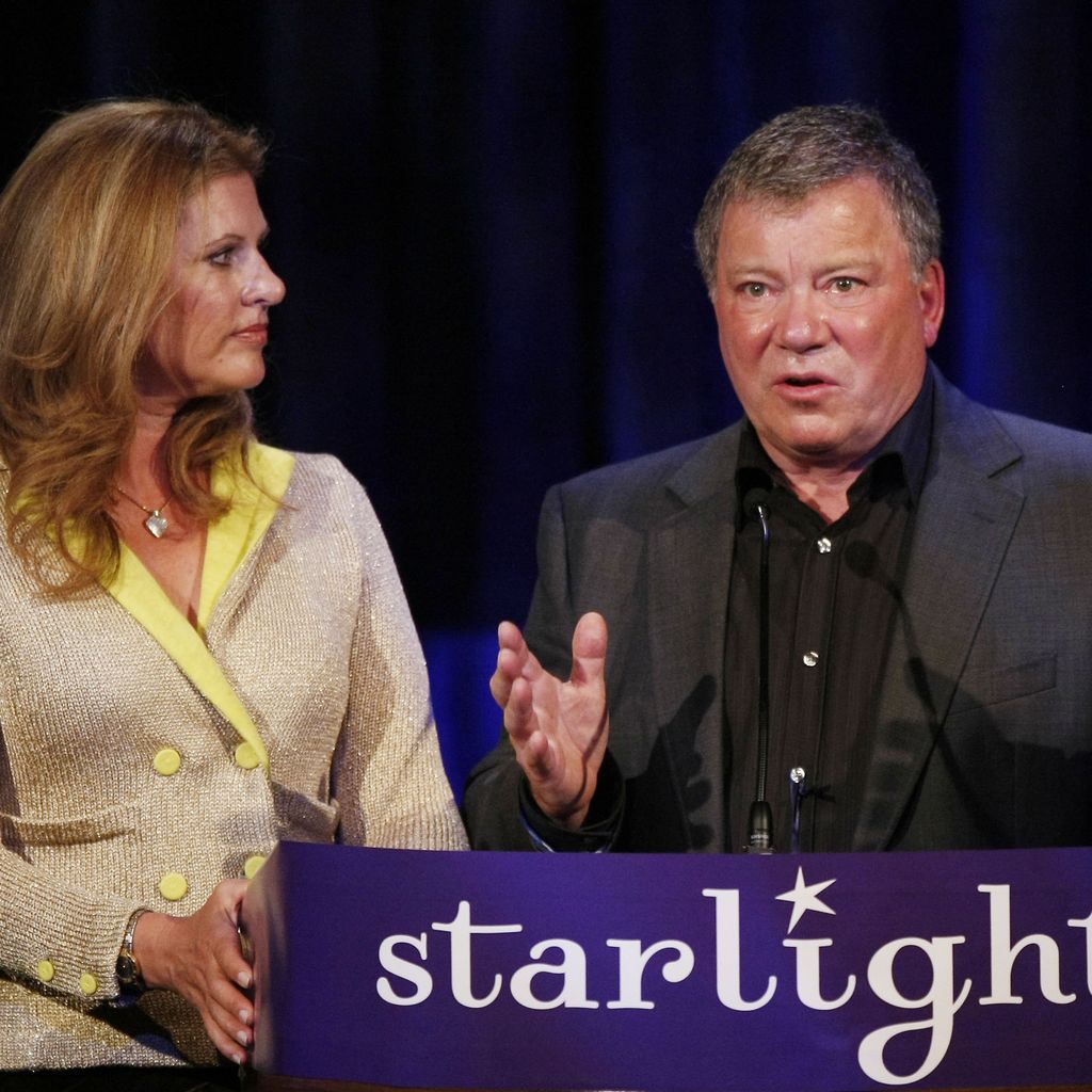 Elizabeth und William Shatner 2008 in Beverly Hills