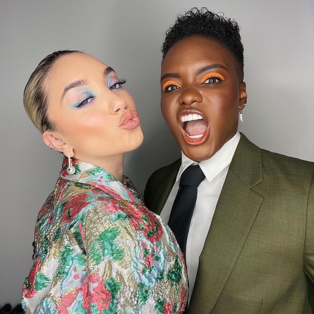 Ella Baig und Nicola Adams