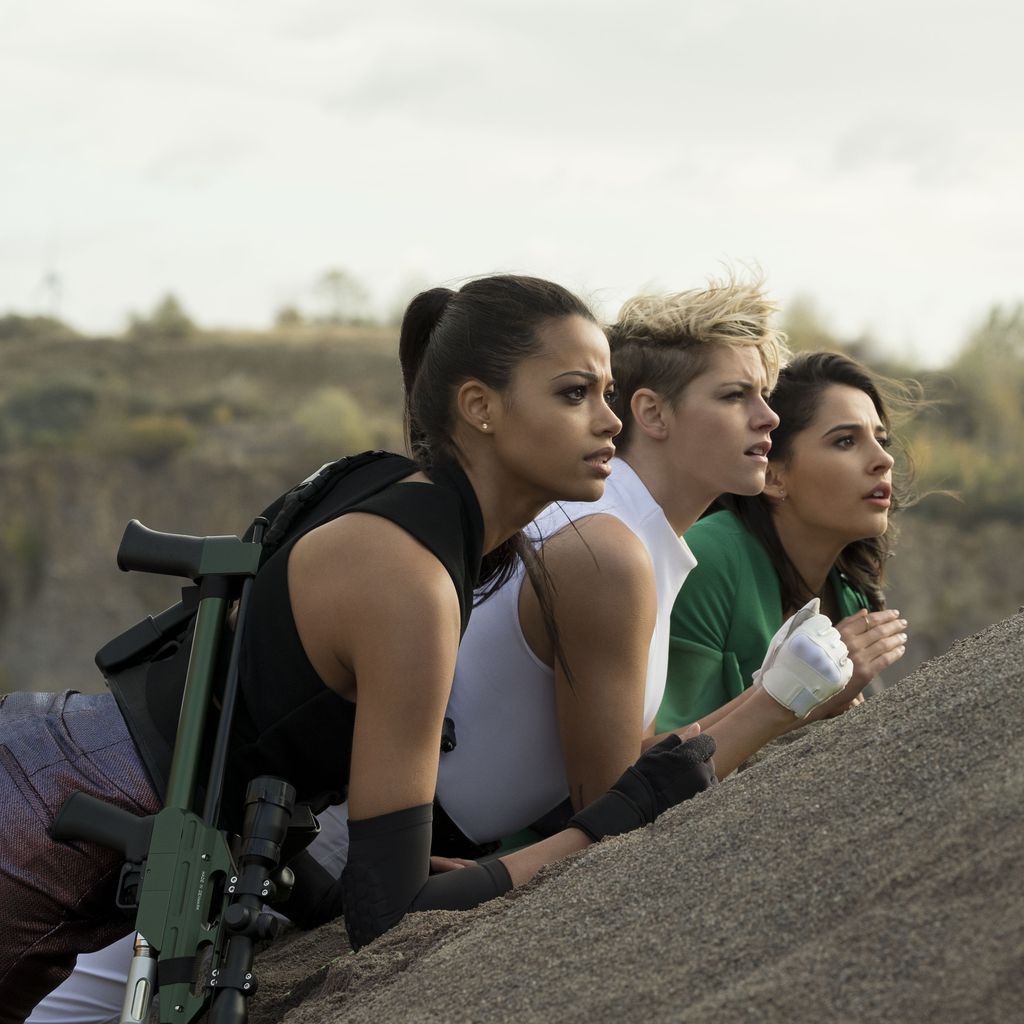 Ella Balinska, Kristen Stewart und Naomi Scott im Film "3 Engel für Charlie" (2019)
