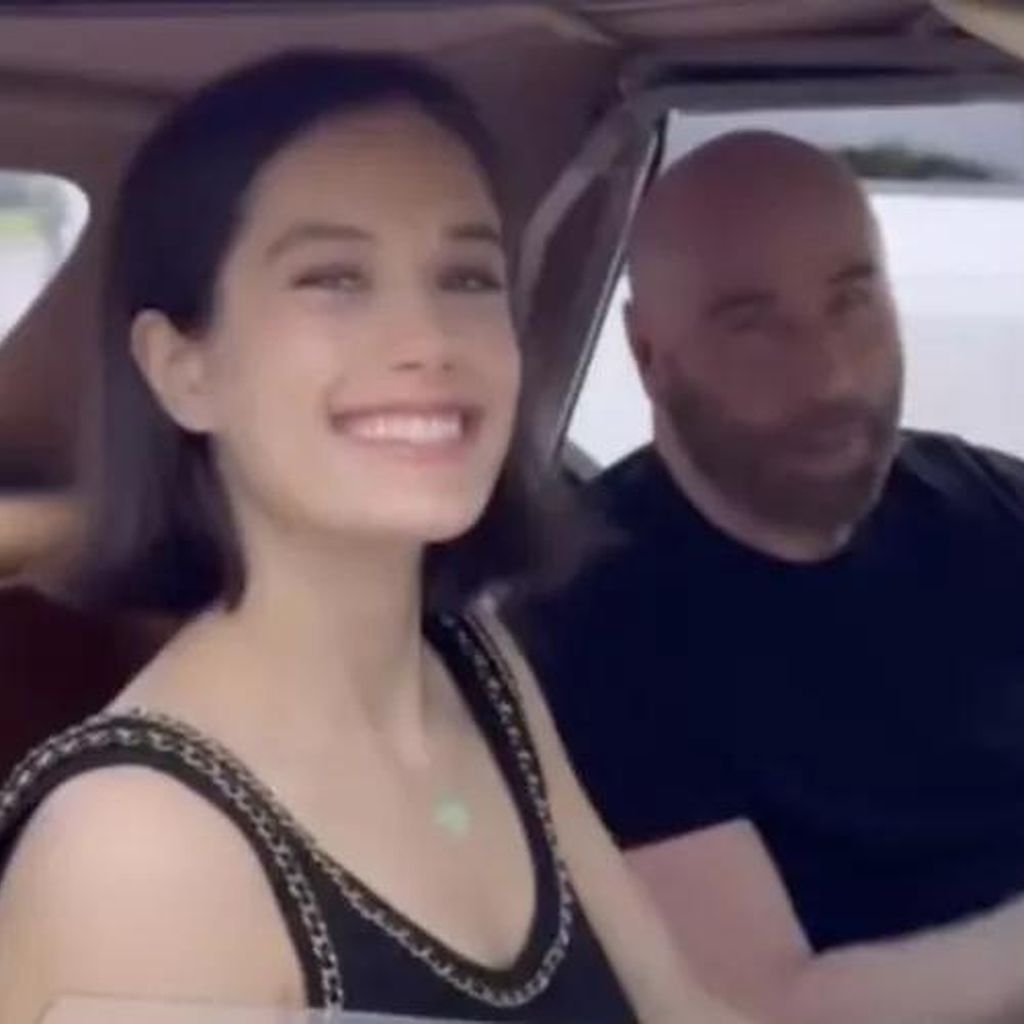 John Travolta und Ella Bleu Travolta