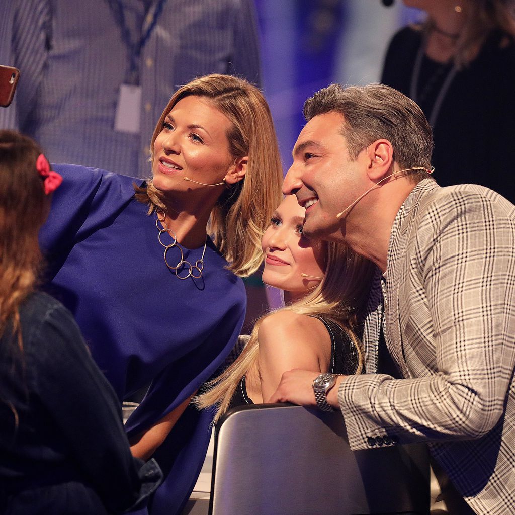 Ella Endlich, Carolin Niemczyk und Mousse T.