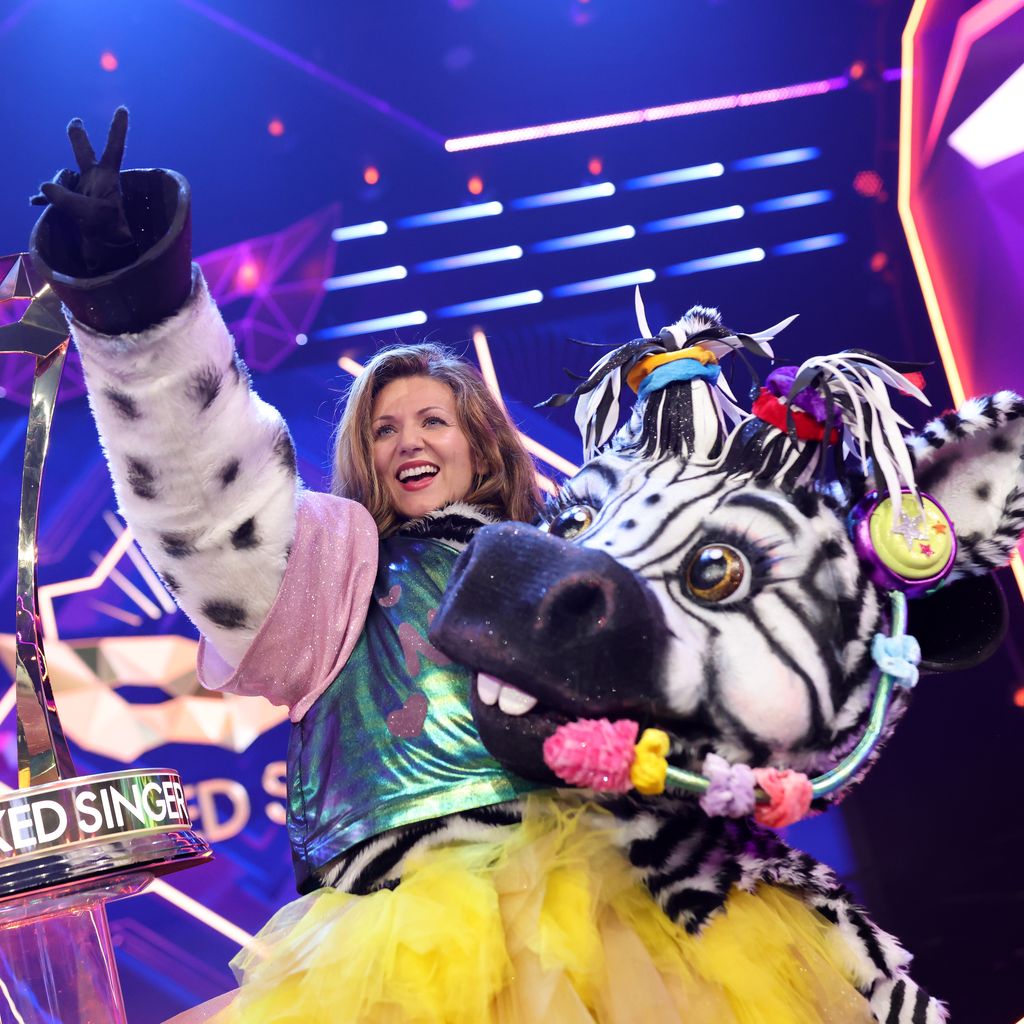 Ella Endlich beim Finale von "The Masked Singer"
