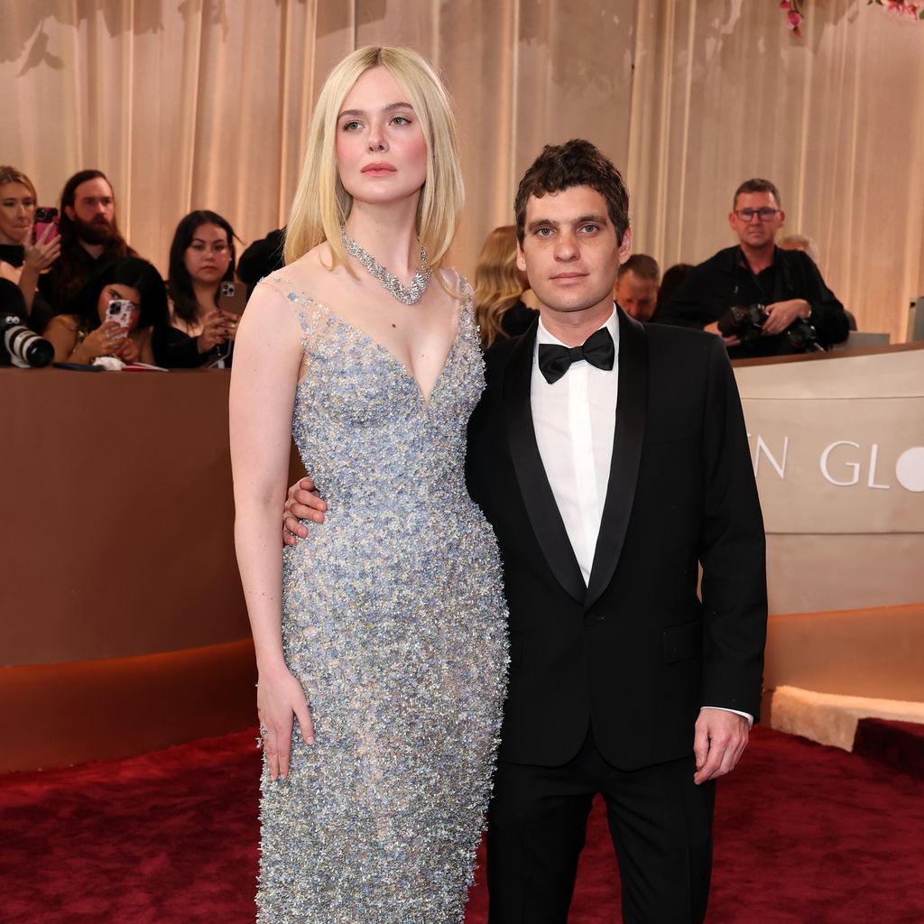 Elle Fanning und Gus Wenner bei den Golden Globe Awards 2026