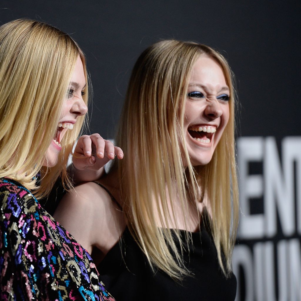Elle und Dakota Fanning bei Saint Laurent Show in Hollywood