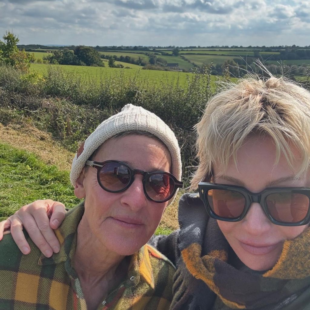 Ellen DeGeneres und Portia de Rossi, Dezember 2024
