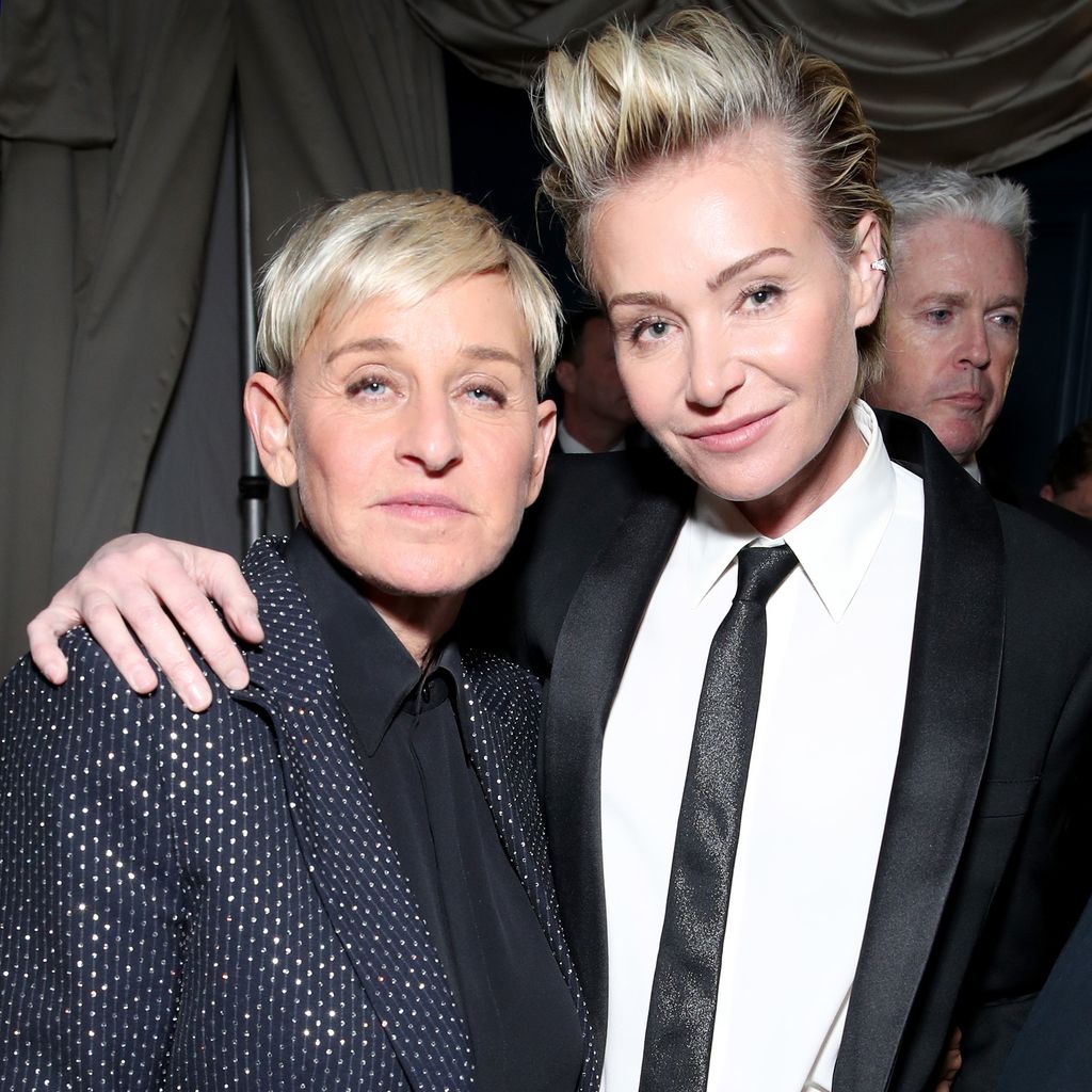 Ellen DeGeneres und Portia de Rossi im Januar 2020