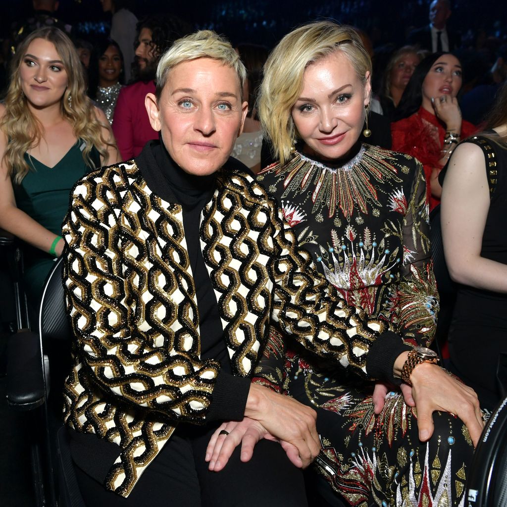 Ellen DeGeneres mit ihrer Frau Portia de Rossi, Januar 2020