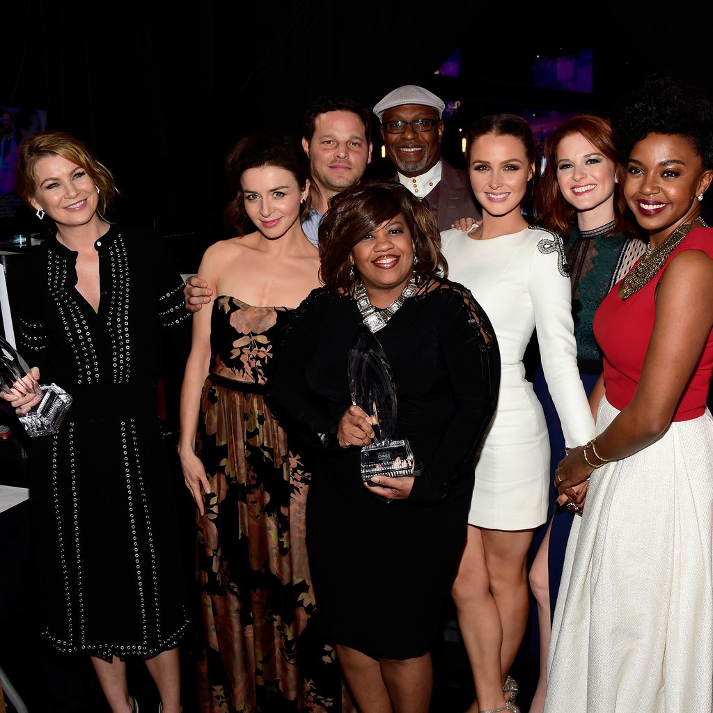 Der Cast von "Grey's Anatomy" bei einer Preisverleihung