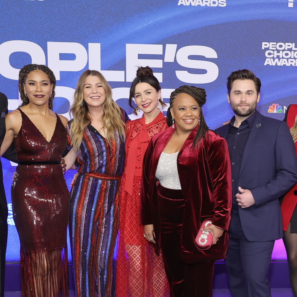 Ellen Pompeo (Mitte links) mit den restlichen "Grey's Anatomy"-Stars