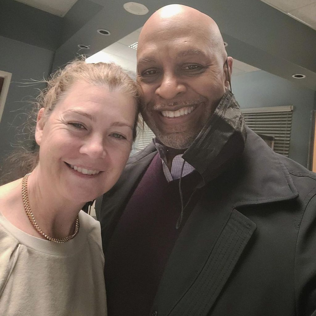 Ellen Pompeo und James Pickens Jr.