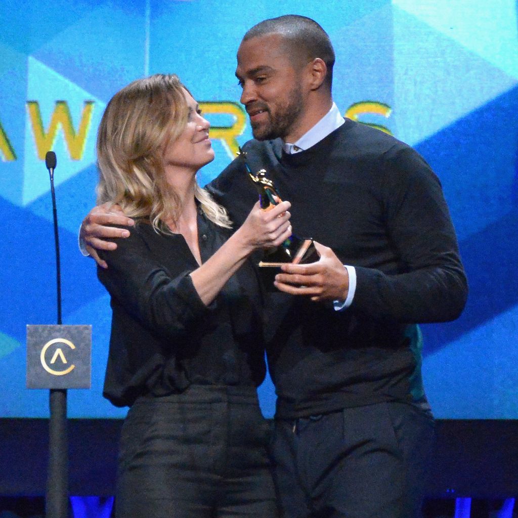 Ellen Pompeo und Jesse Williams, September 2017