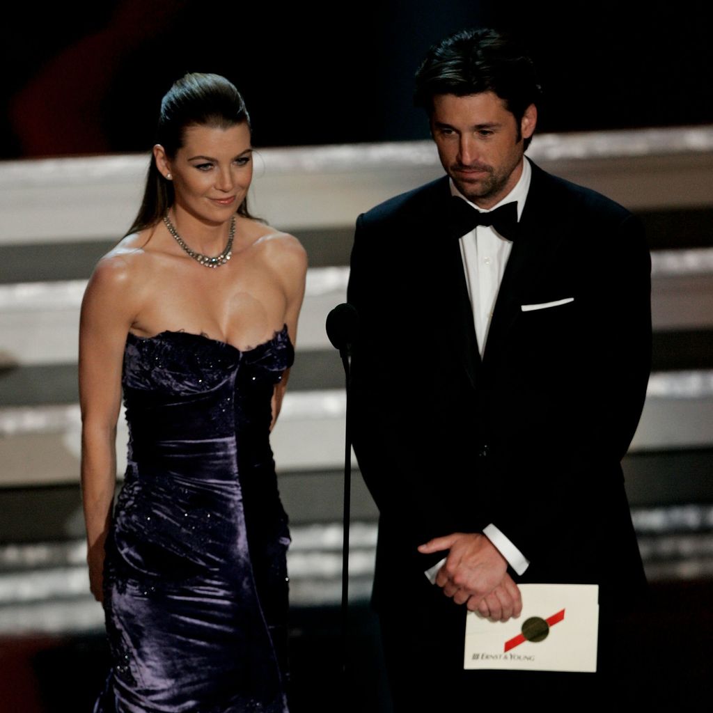 Ellen Pompeo und Patrick Dempsey, August 2006