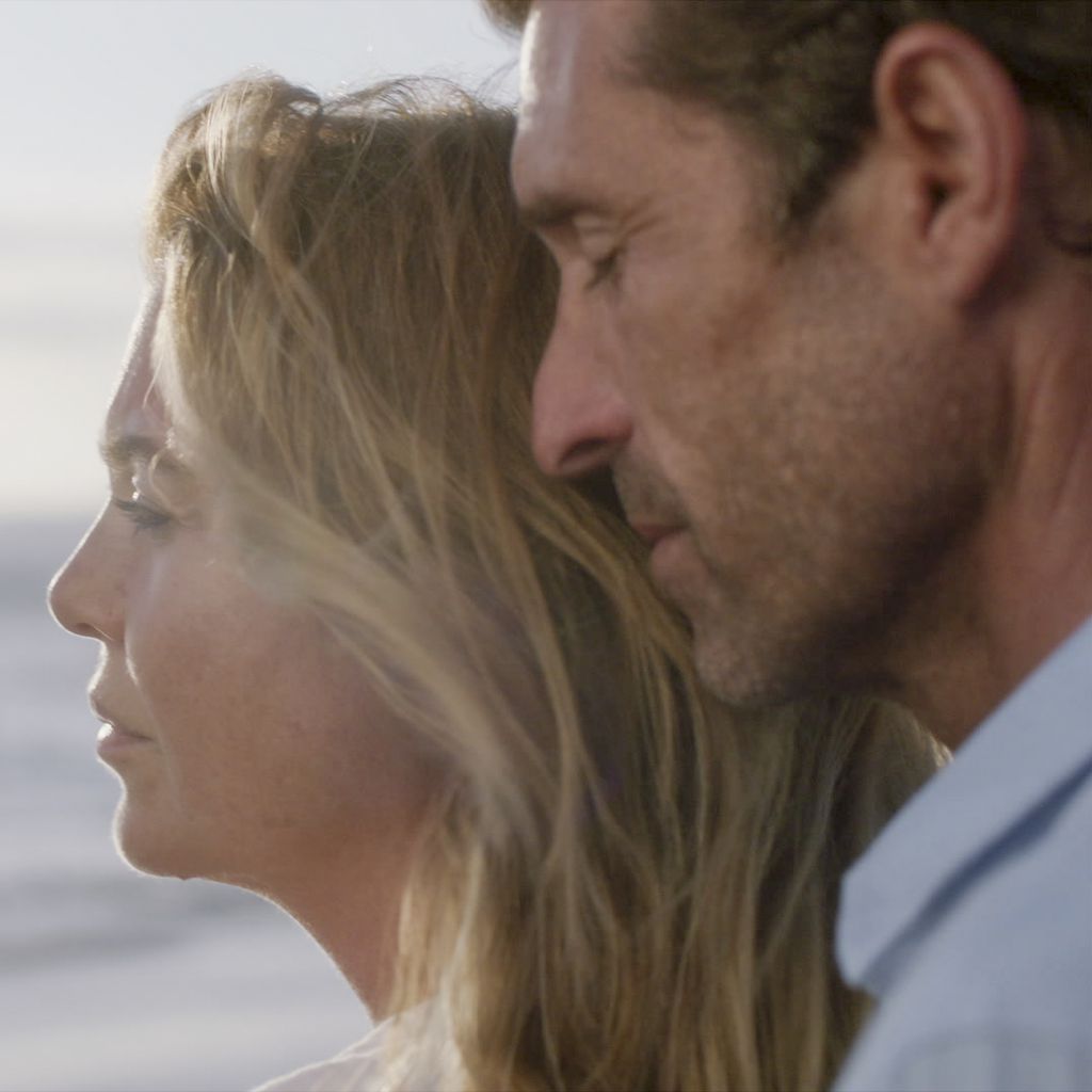 Ellen Pompeo und Patrick Dempsey in ihren "Grey's Anatomy"-Rollen